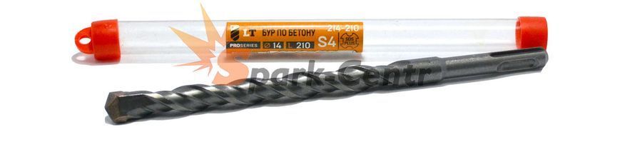 Бур по бетону Ø 14x210 мм SDS-PLUS S4 214-210 фото Бур по бетону Ø 14x210 мм SDS-PLUS S4 214-210 фото