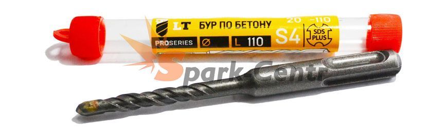 Бур по бетону Ø7x110 мм SDS-PLUS S4 207-110 фото Бур по бетону Ø7x110 мм SDS-PLUS S4 207-110 фото
