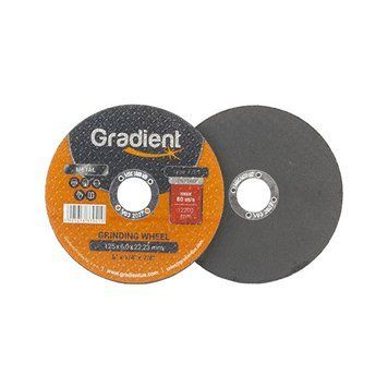 Круг зачисний для металу плоский Gradient 230x6,0x22,23 для ручних шліфмашин 11G1230.GR фото