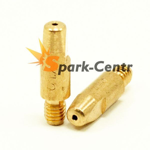 Наконечник токосъемный медный (E-Cu) Ø1,2 мм М6х28 для горелок RF GRIP 26 Binzel Abicor (Германия) 140.0379 фото Наконечник токосъемный медный (E-Cu) Ø1,2 мм М6х28 для горелок RF GRIP 26 Binzel Abicor (Германия) 140.0379 фото