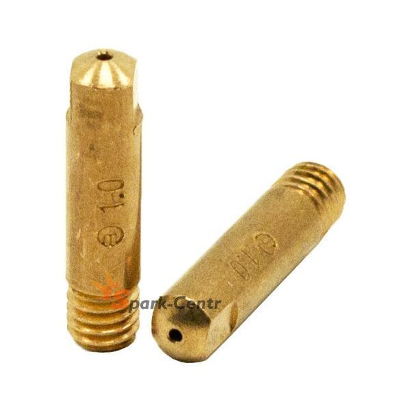 Накінечник токоз&rsquo;ємний мідний (E-Cu) &Oslash;1,0 мм М6х25 для пальників RF GRIP 15 Abicor Binzel (Німеччина) 140.0253 фото